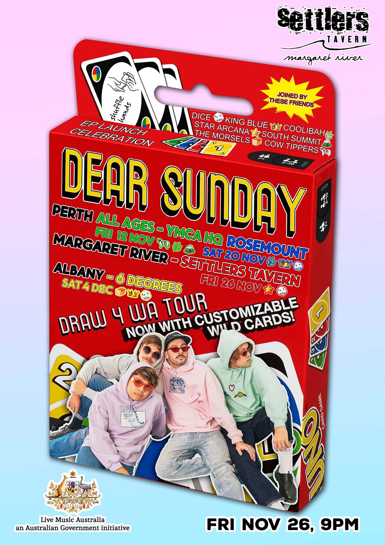 Dear Sunday tour Margaret River